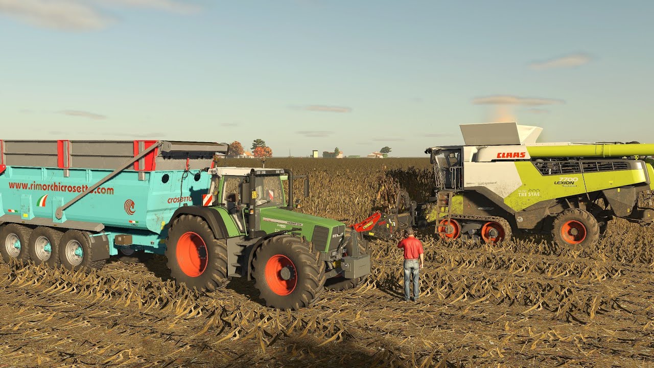 Harvesting corn for third parties in Concordia Sagittaria map | FS25 gameplay |