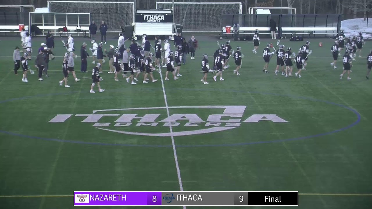 Ithaca Men's Lacrosse vs. Nazareth University