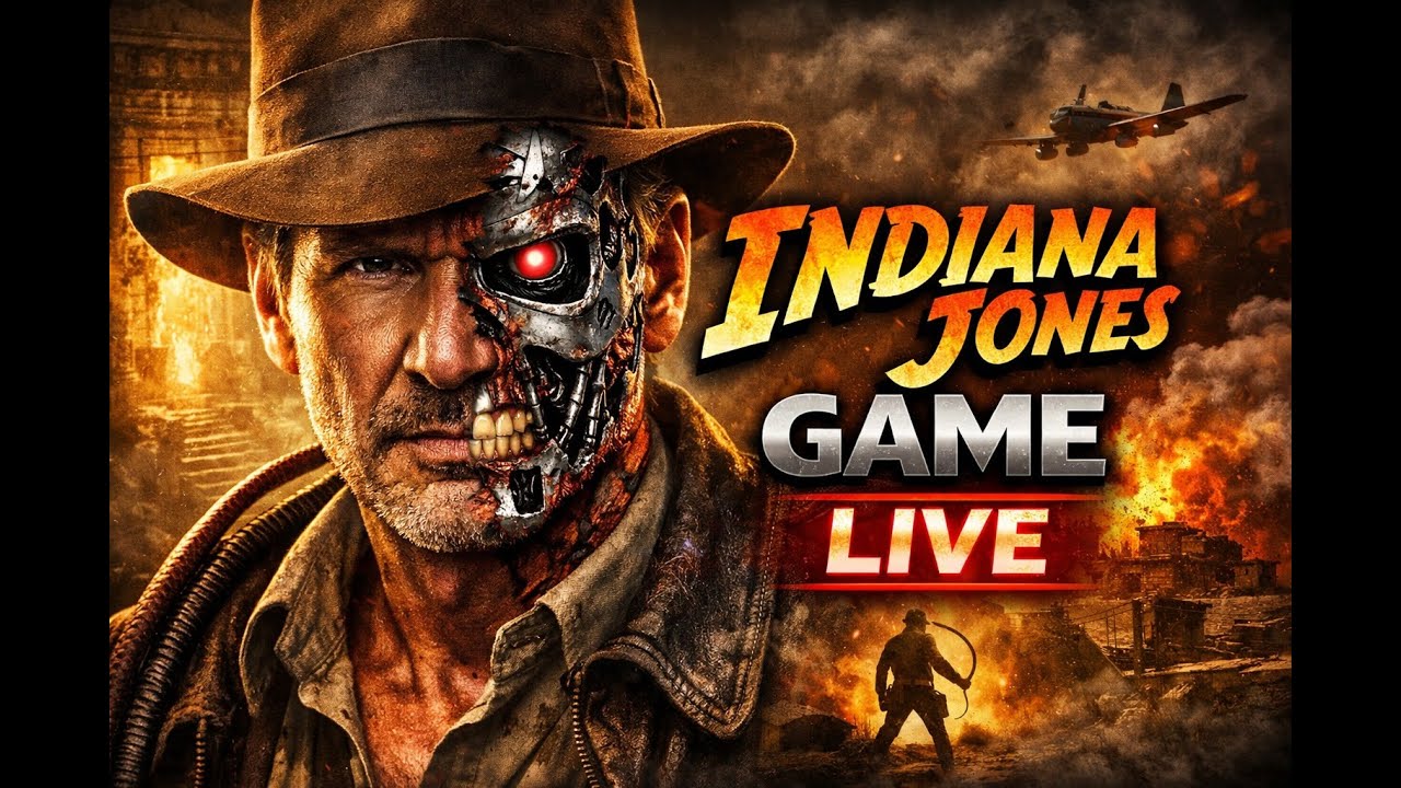 LIVE🔴 🤠 INDIANA JONES & THE GREAT CIRCLE* Subscribe Like & Share #indianajones #shortstream #shorts