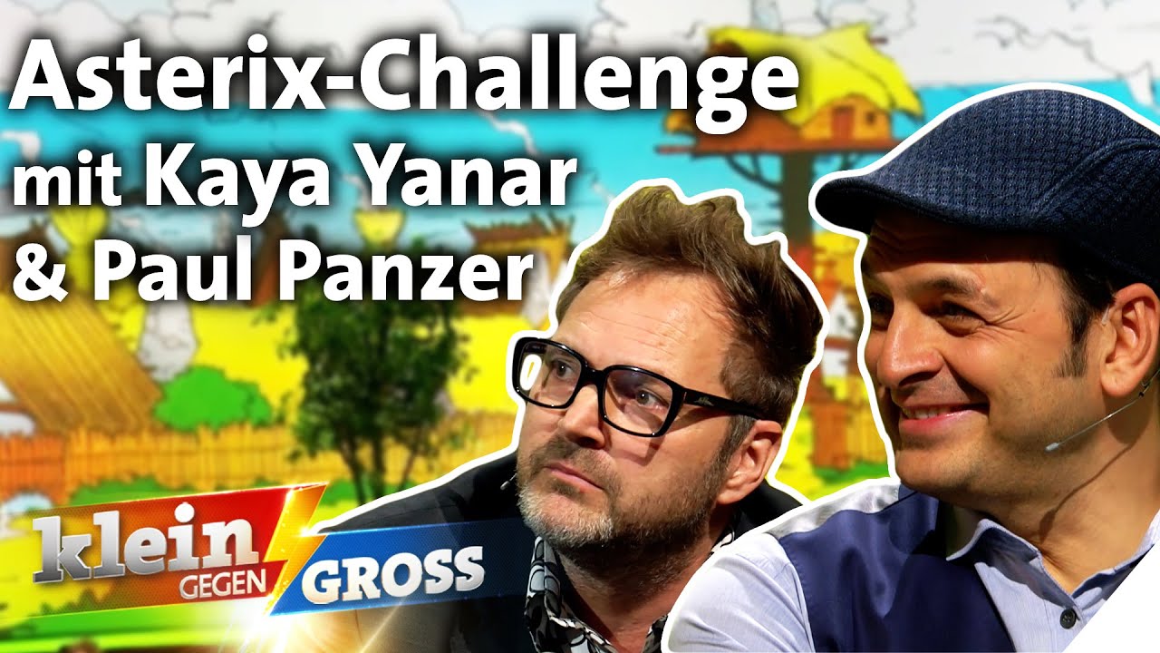 Asterix-Bände an einem Bild erkennen: Kaya Yanar & Paul Panzer vs. Jonathan (10) | Klein gegen Groß
