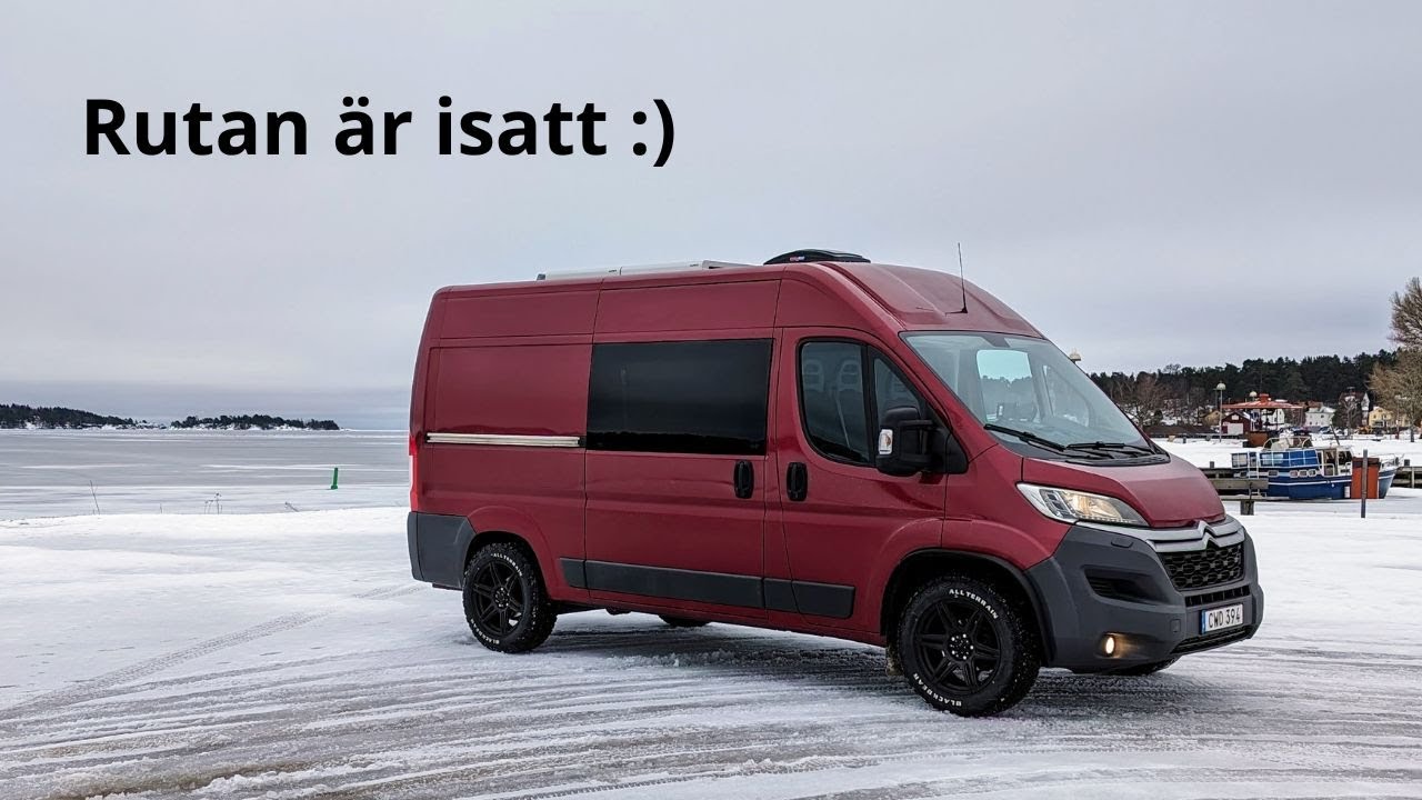 Bygga ny Campervan 2024 Del 9 - Gott och blandat, magsjuka, hål i bilen, nytt tak och golv