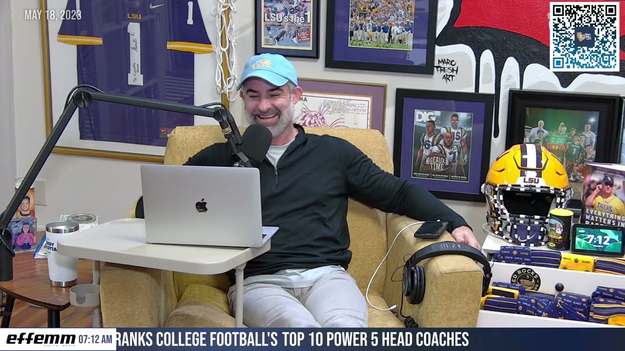 The Jordy Culotta Show | LSU Baseball With Chris Blair | PGA Broadcaster Smylie Kaufman | Bama Panic