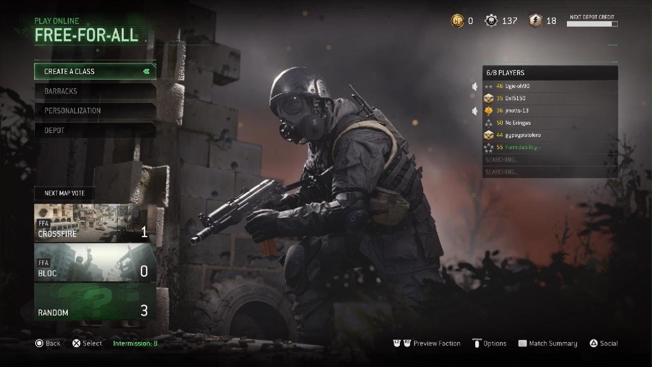 Total BUM FFA lobby DECIMATION (MWR PS5)