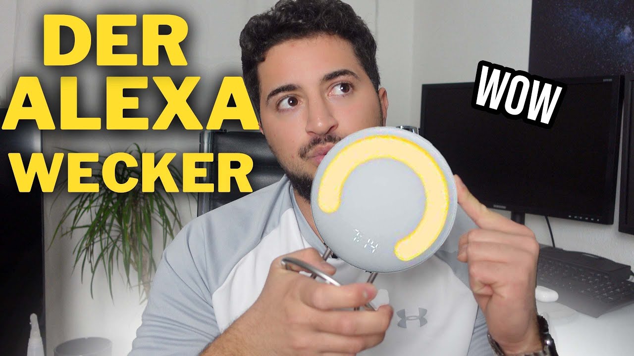 DAS nennt sich Wecker! Der ALEXA Wecker von Amazon