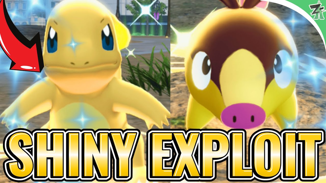 ЛУЧШИЙ ЭКСПЛУАТ SHINY CHARMANDER и SHINY TEPIG для Pokemon Legends Z-A