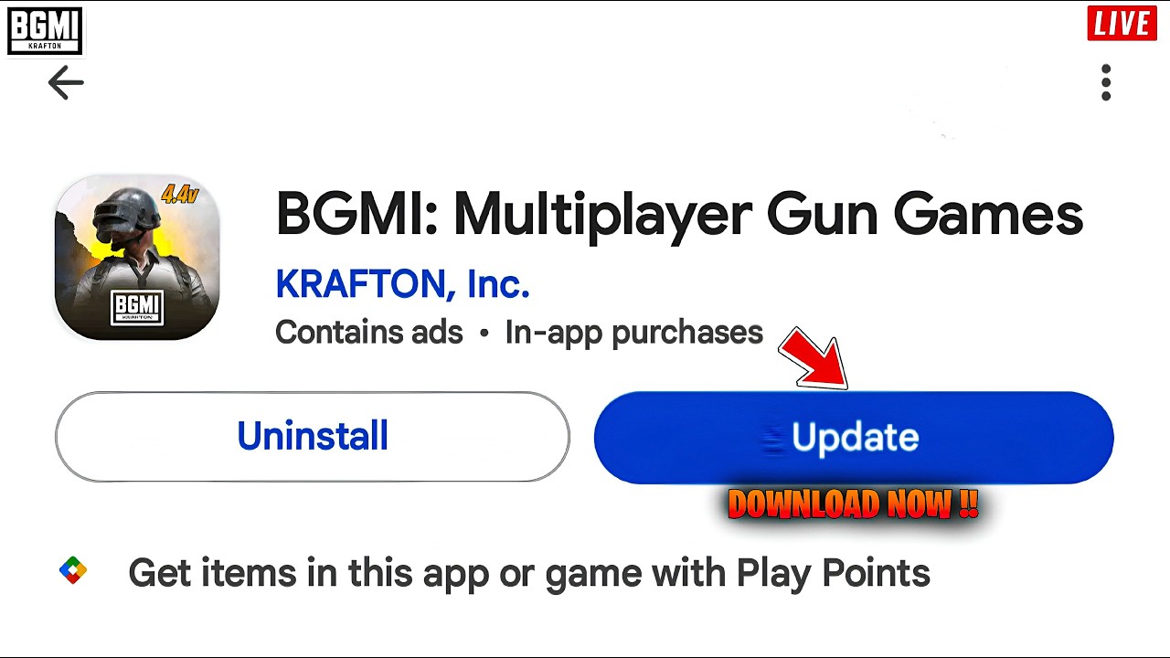 FINALLY BGMI 4.4 NEW UPDATE IS HERE 😍 4.4 NEW UPDATE IN BGMI 😍BGMI 4.4 NEW UPDATE 😍BGMI NEW UPDATE