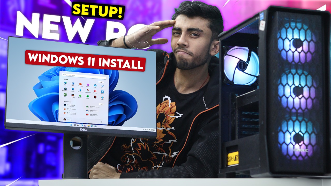 How to Install Windows 11 on Your NEW PC!⚡️Activation & All Driver Install🔥 Complete setup