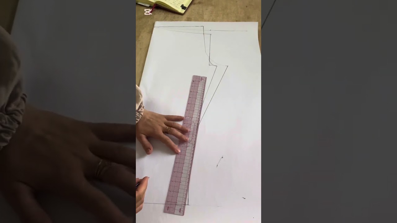 للمبتدئات ادخلي تتعلمي باترون سروال بنوتة في عمر 6 سنوات ✂️🎀🥰