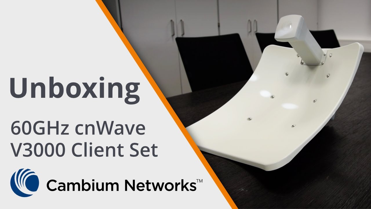 Unboxing & Montage - 60 GHz cnWave V3000 | OMG.de