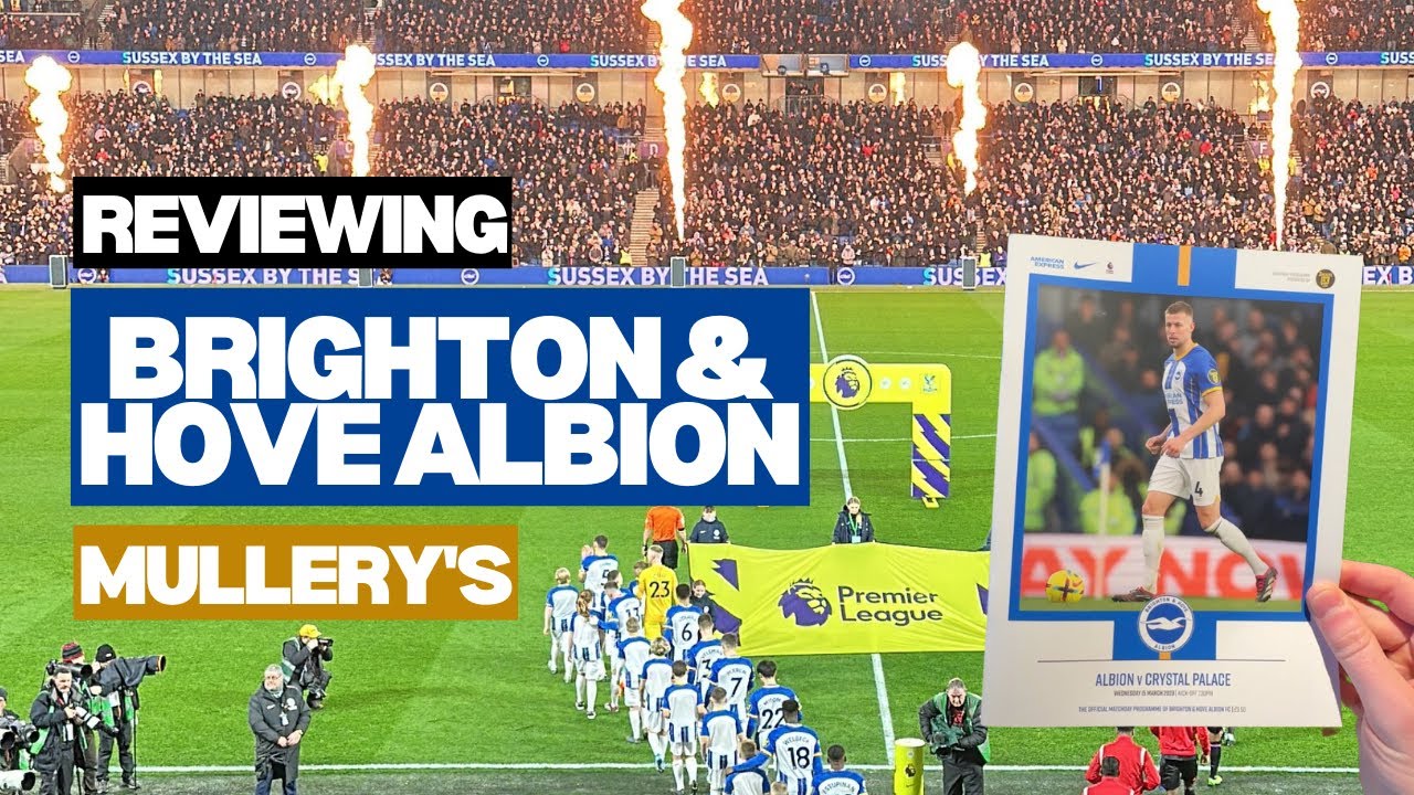 Reviewing Brighton & Hove Albion hospitality inside Mullery's 👀
