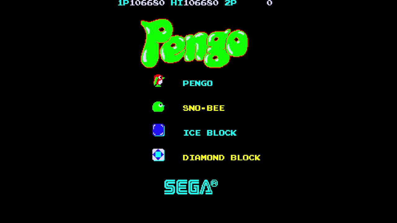 ペンゴ Pengo [AC] 1982 セガ  SEGA アーケード