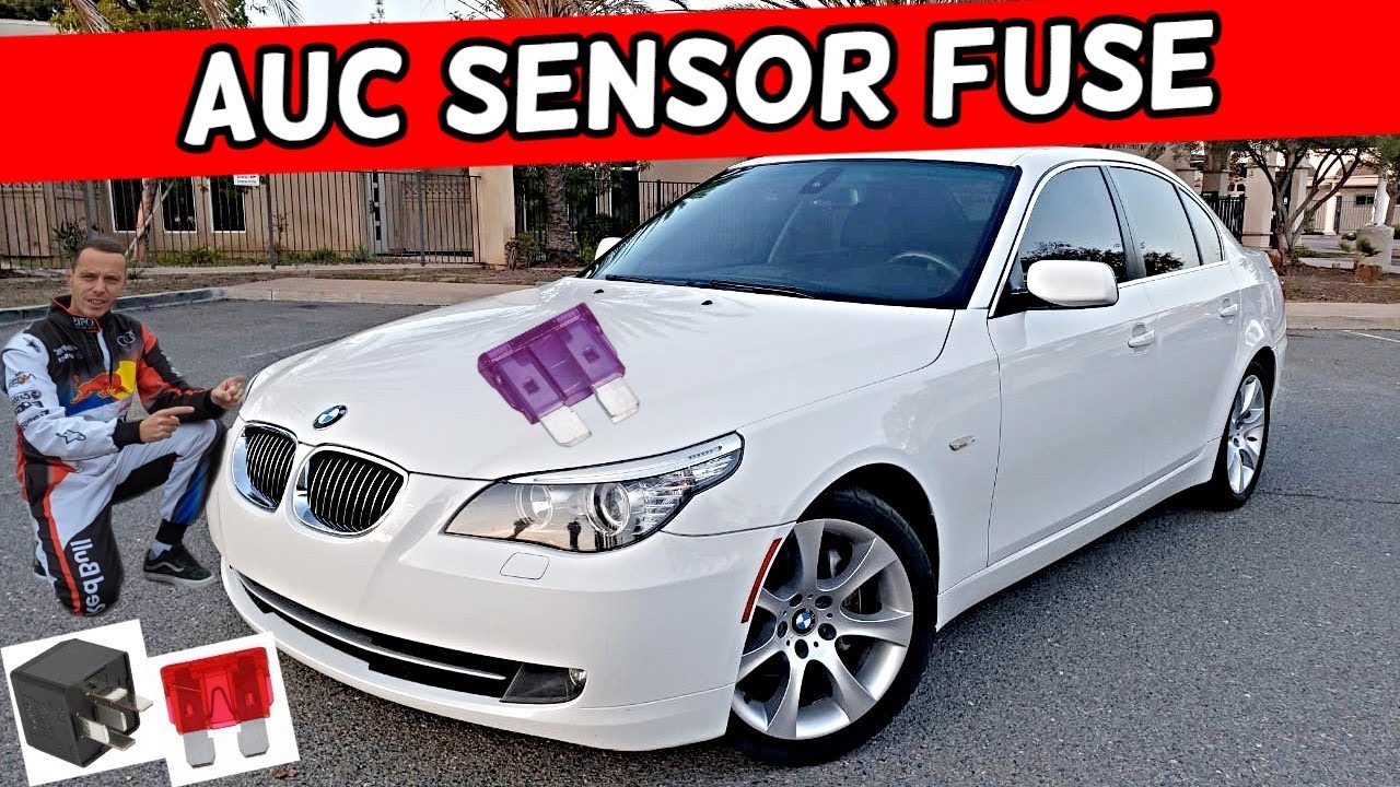 BMW E60 E61 AUC CLIMATE CONTROL SENSOR FUSE 525i 528i 530i 535i 540i 550i 520i 523i 520d 525d 530d 5