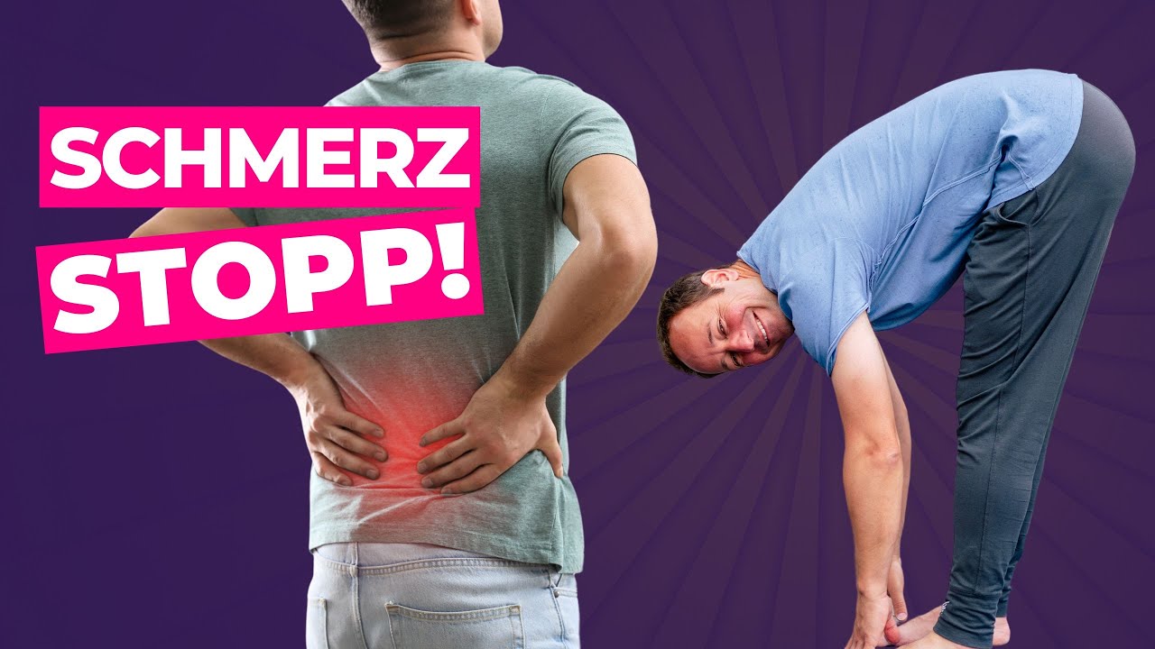 Rückenschmerzen lindern - Diese 5 Übungen helfen wirklich!