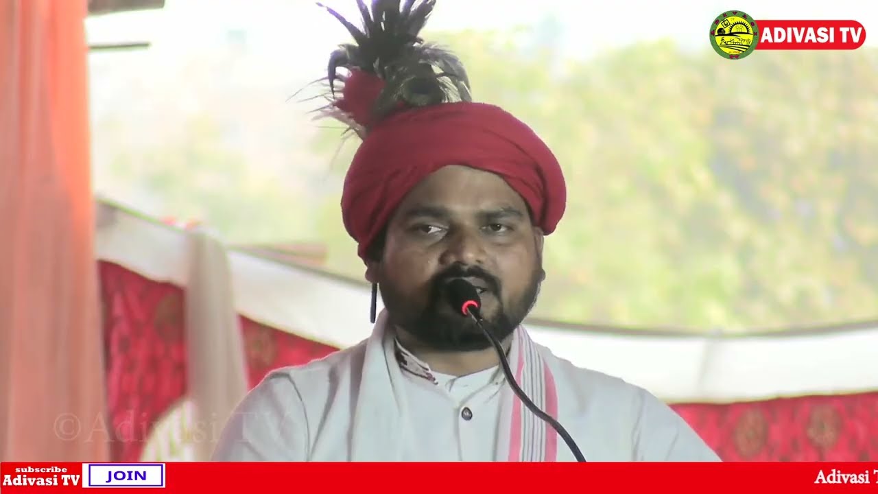 Chaitarbhai Vasava ji ki speech | आदिवासी एकता महासंमेलन म.प्र | Adivasi TV