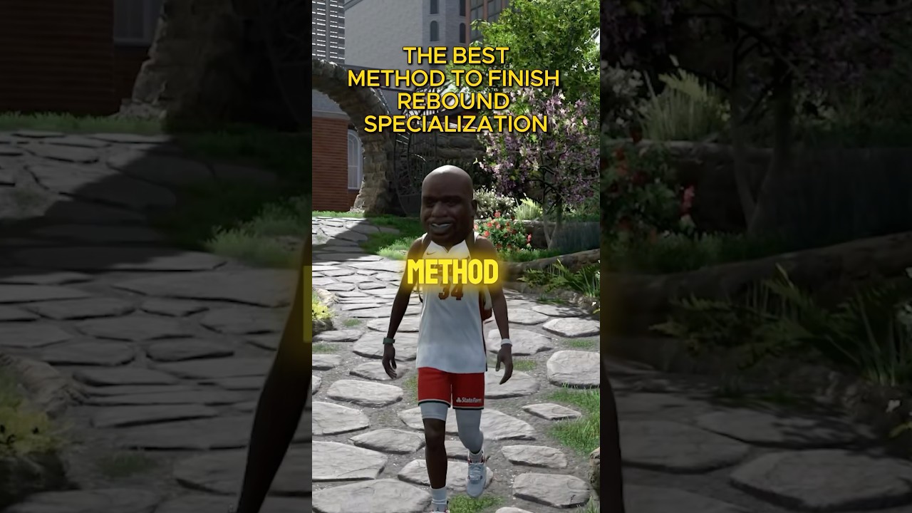The BEST METHOD To Finish REBOUND Specialization For Your Myplayer 🏀 #nba2k #nba2k26