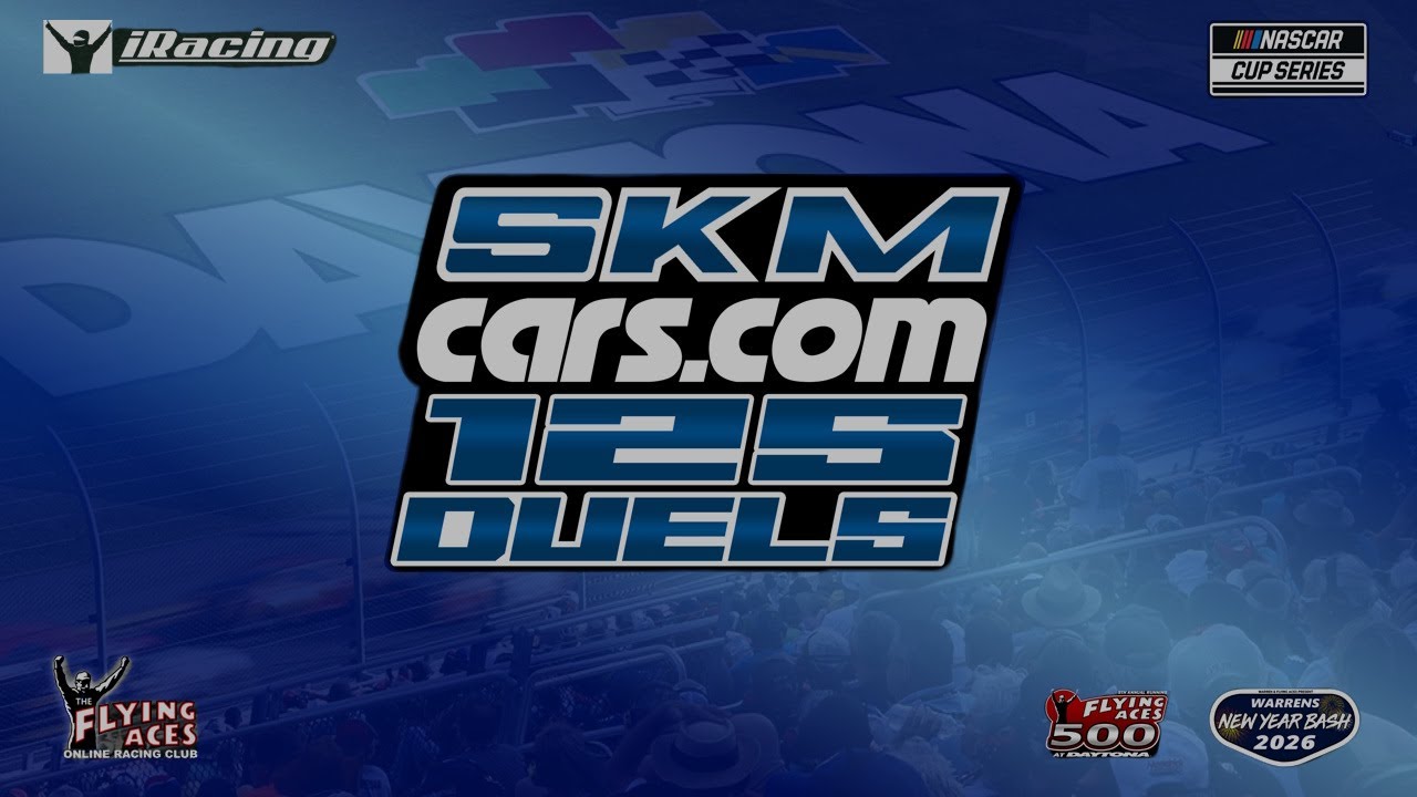 NASCAR: DAYTONA: Warren's New Year Bash 2026: SKMcars.com 125 Duels: 29 December 2025