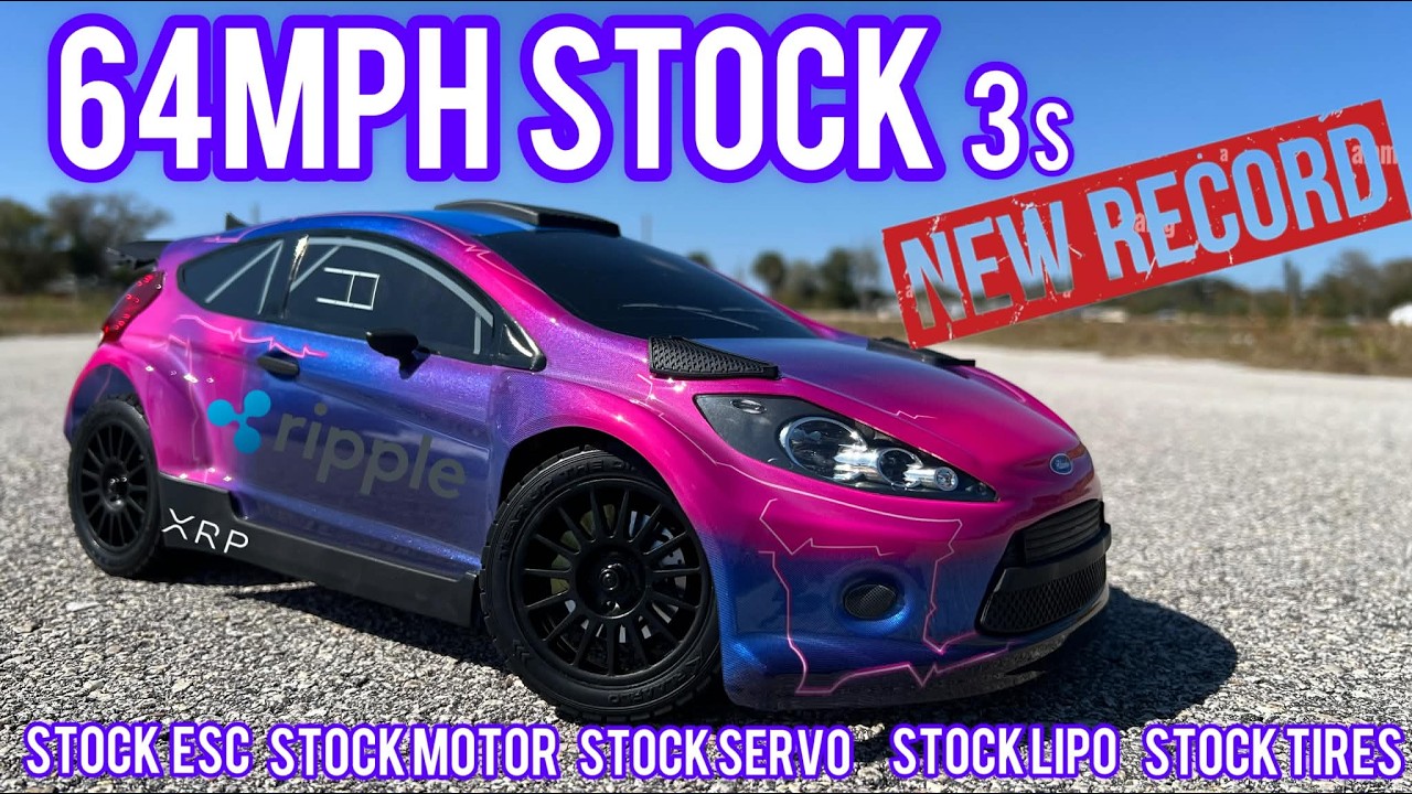 Pushing the stock XTS to its limits on 3s. #rlaarlo #rccars #rcspeedrun #rcdrift #ripple