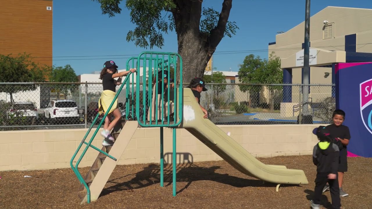 Mayor Gloria, City Leaders and Wave FC Celebrate Playground Resurfacing Project