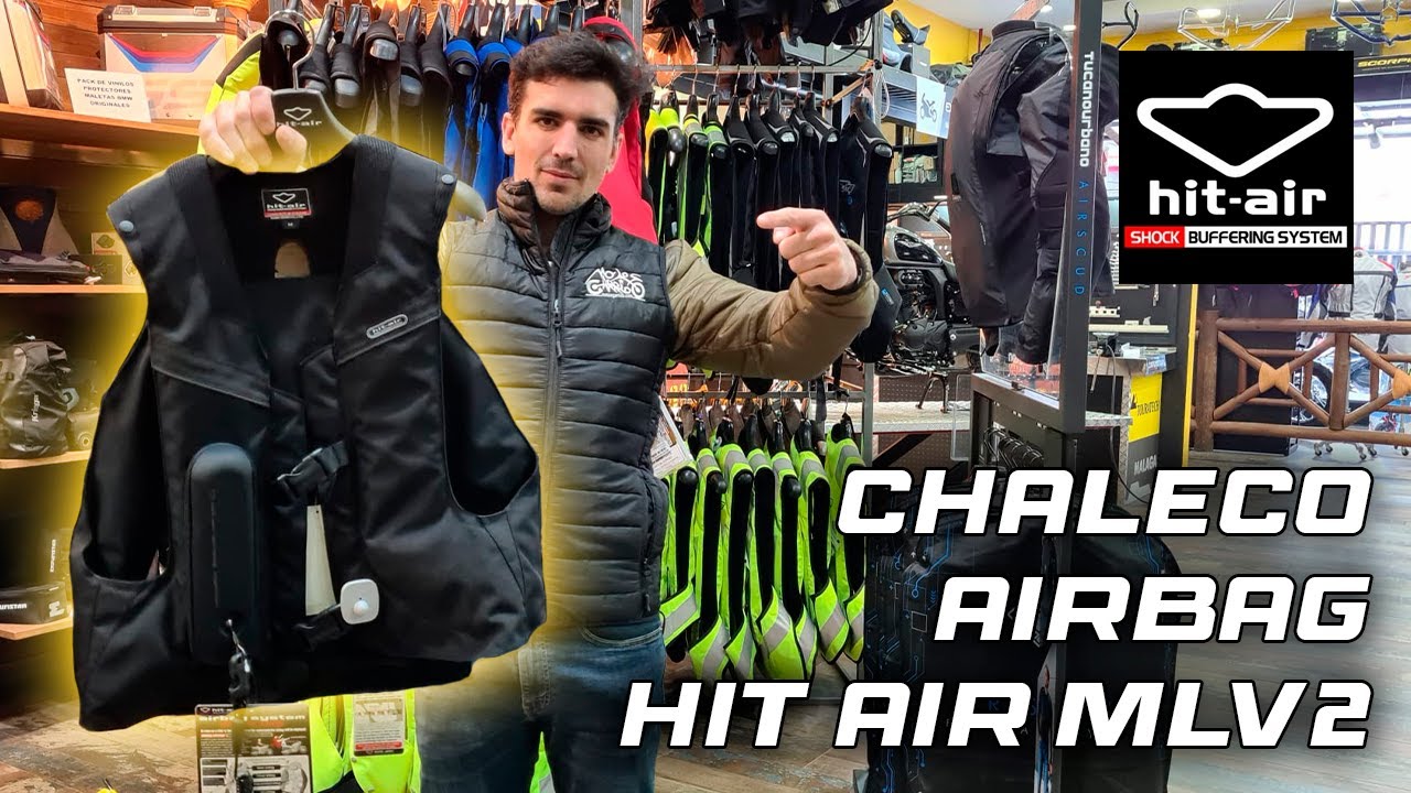 🔥 ANÁLISIS CHALECO AIRBAG HIT AIR MLV2 con EXPLOSION INCLUIDA  🔥 | MOTOS GARRIDO 🏍