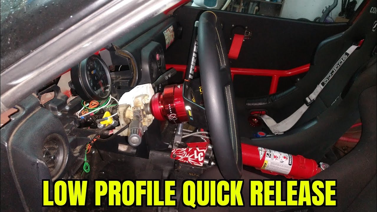 how to install an NRG quick release in a Datsun