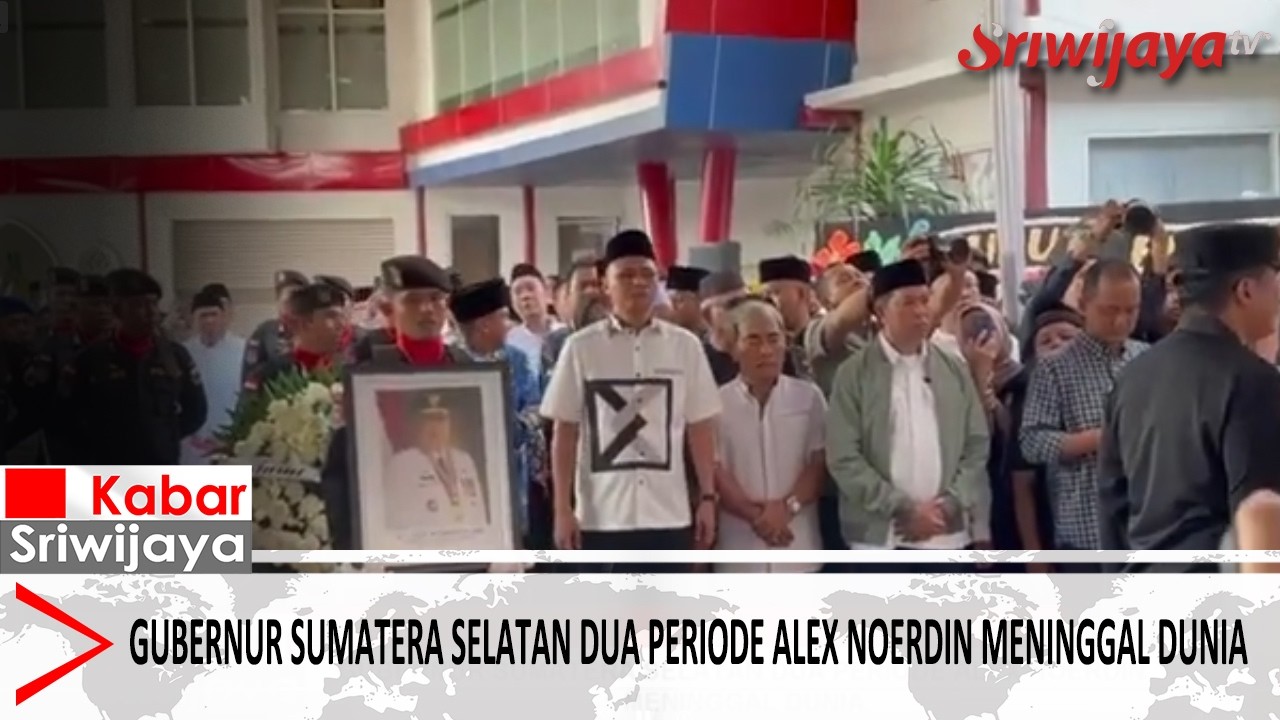 Gubernur Sumatera Selatan Dua Periode Alex Noerdin Meninggal Dunia