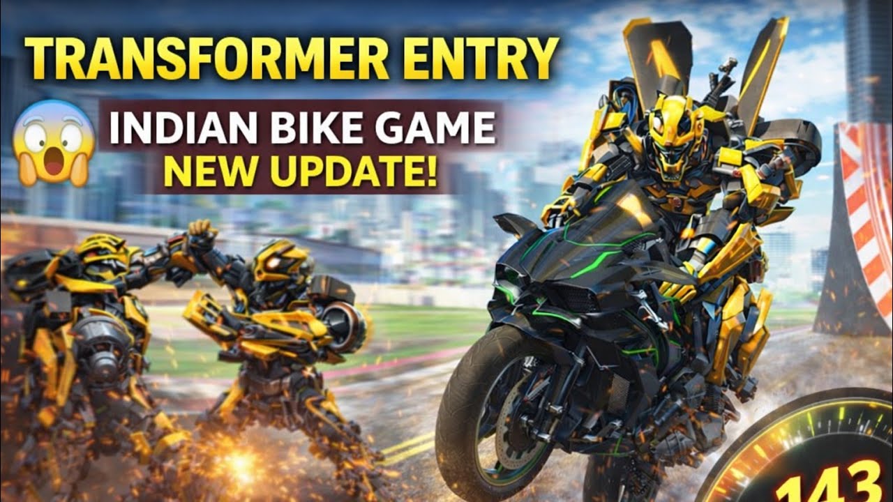 New Update 🚀All CHEAT CODE 🤯 Indian Bikes Driving 3d Transformer Robot 🤖 