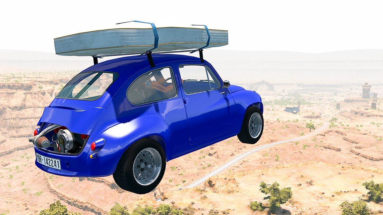 Cliff Drops #63 - BeamNG DRIVE | SmashChan