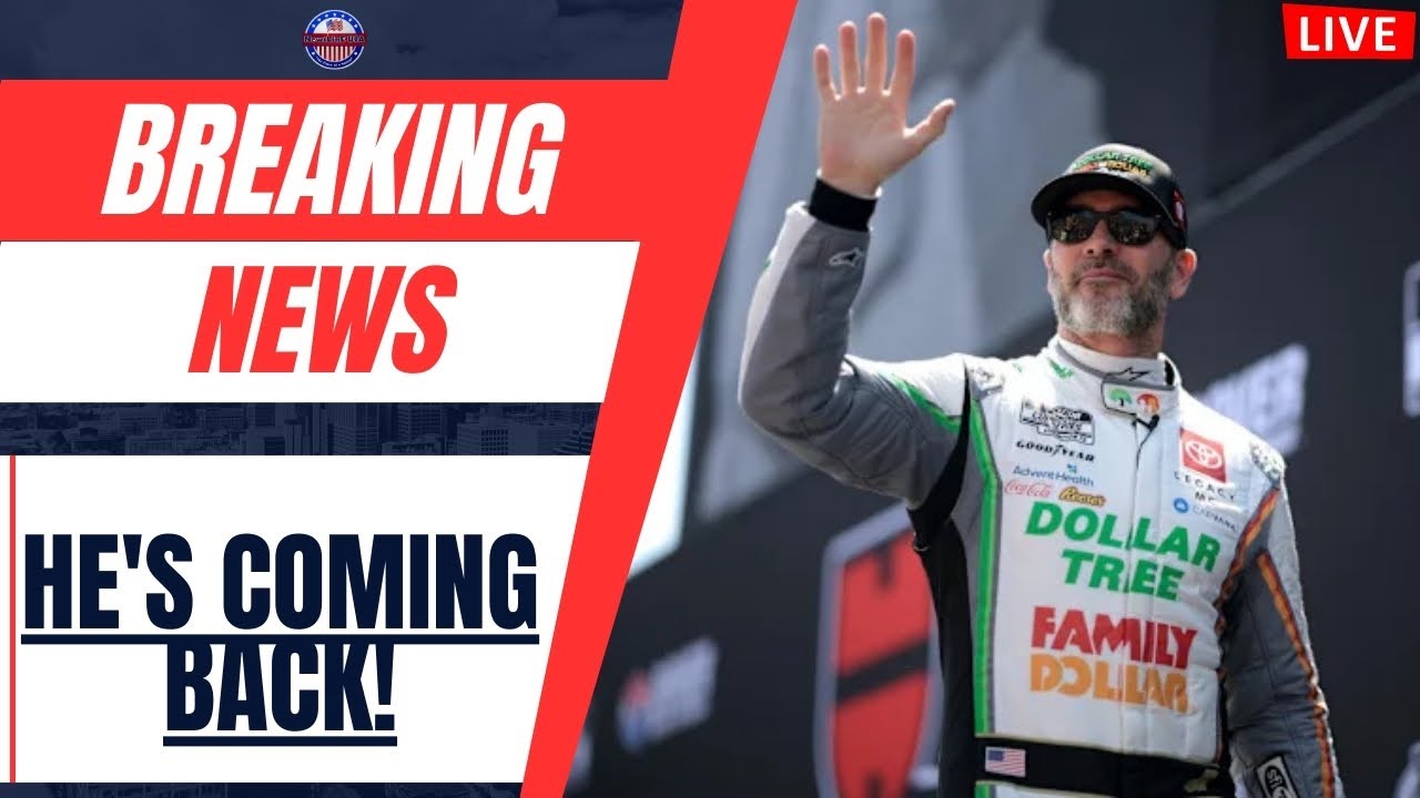 Джимми Джонсон шокировал NASCAR! Его возвращение на Daytona 500 в 2026 году ПОДТВЕРЖДЕНО 🔴 ПРЯМАЯ...