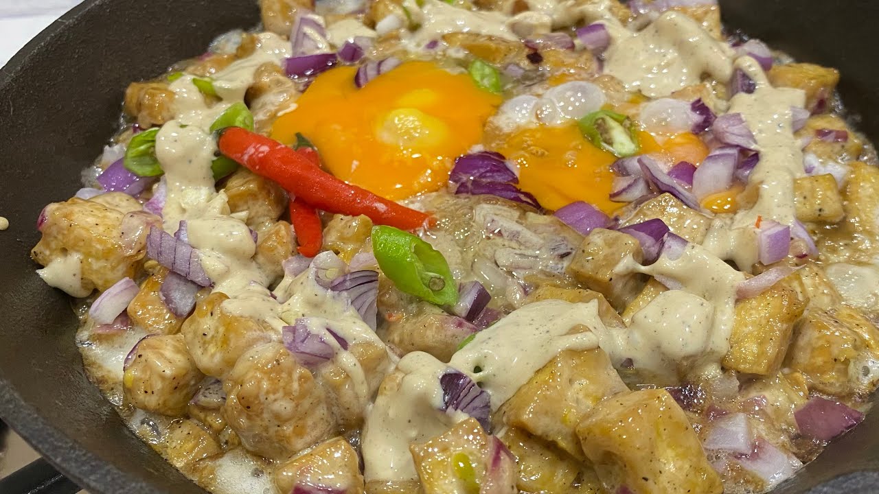 TOFU SISIG | FILIPINO RECIPE | #cookingpinayinmelbourne #pulutan