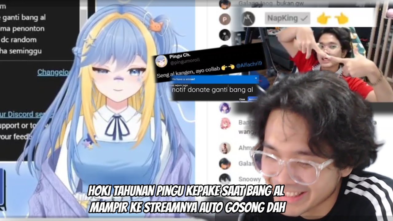 Dari mulai ngetweet kangen ke bang AL hingga gacha terwangi pingu saat bang AL mampir