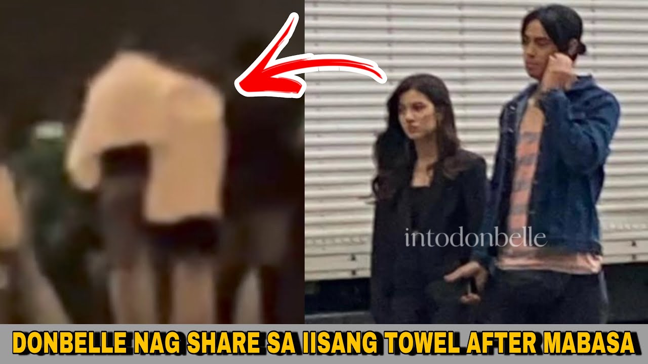 DonBelle, Nag-Share ng iisang TOWEL talagang nag-uumapaw ng Kilig | donbelle update