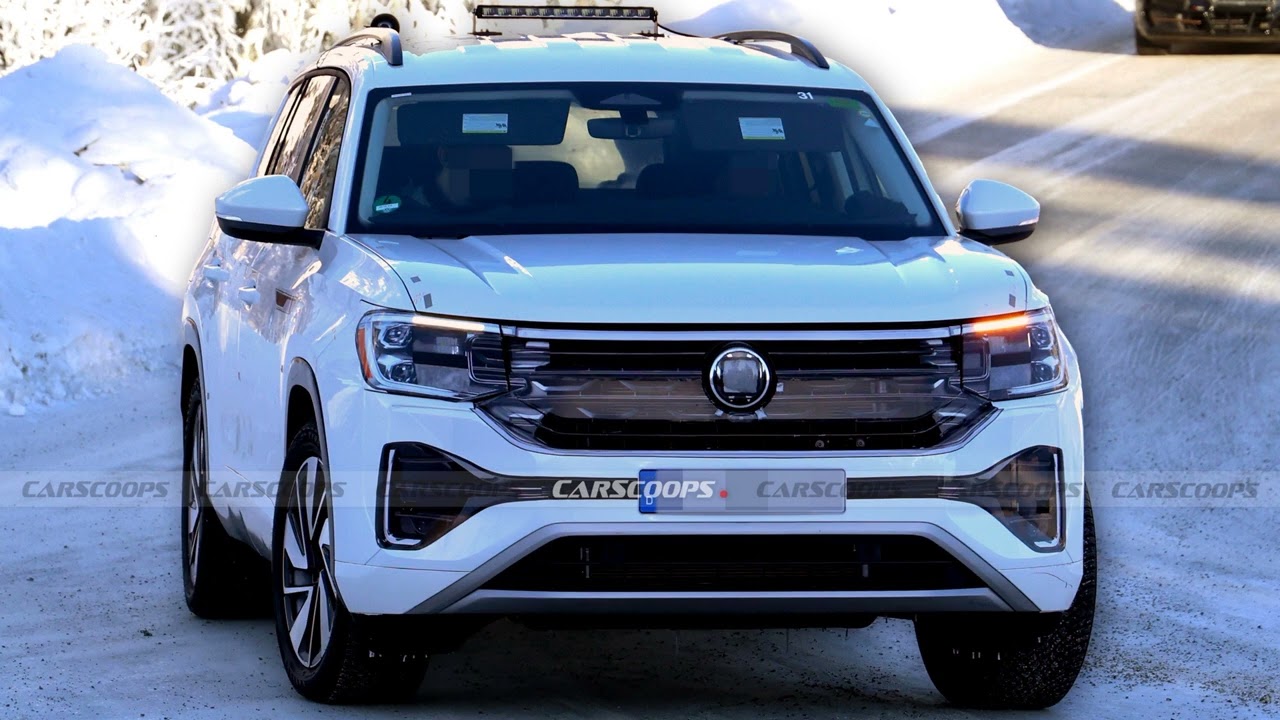 Редизайн Volkswagen Atlas: эволюция, а не революция.