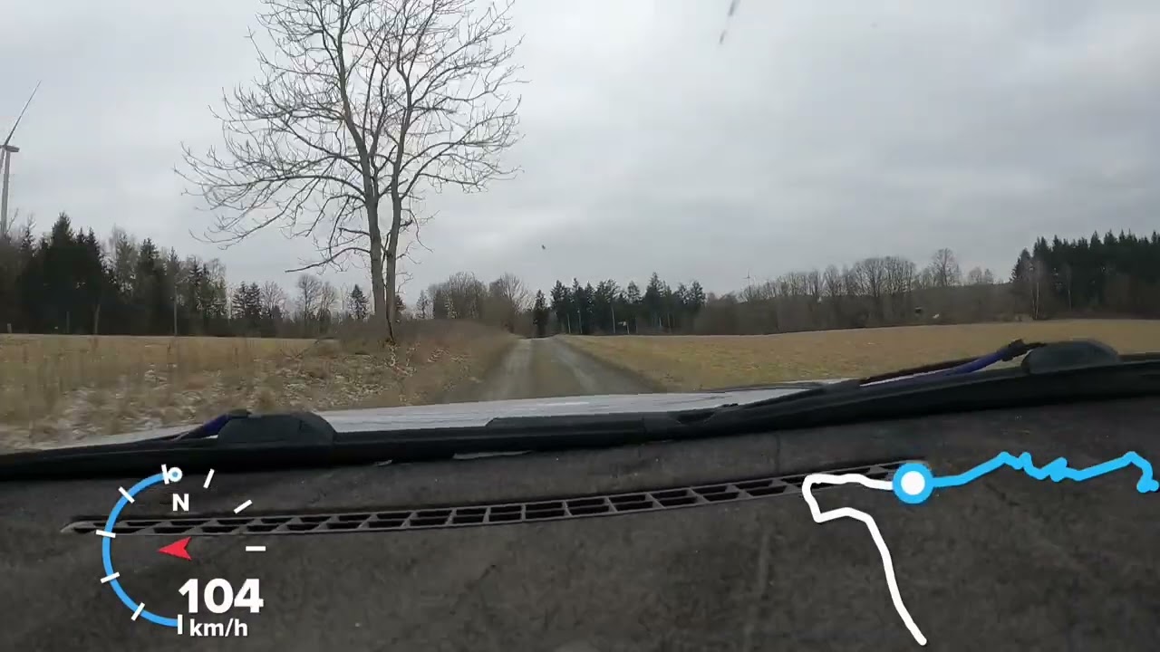 2. Hochtaunus Rallye 2025 WP3 Team Becker/Mürkens  Audi Coupe Quattro