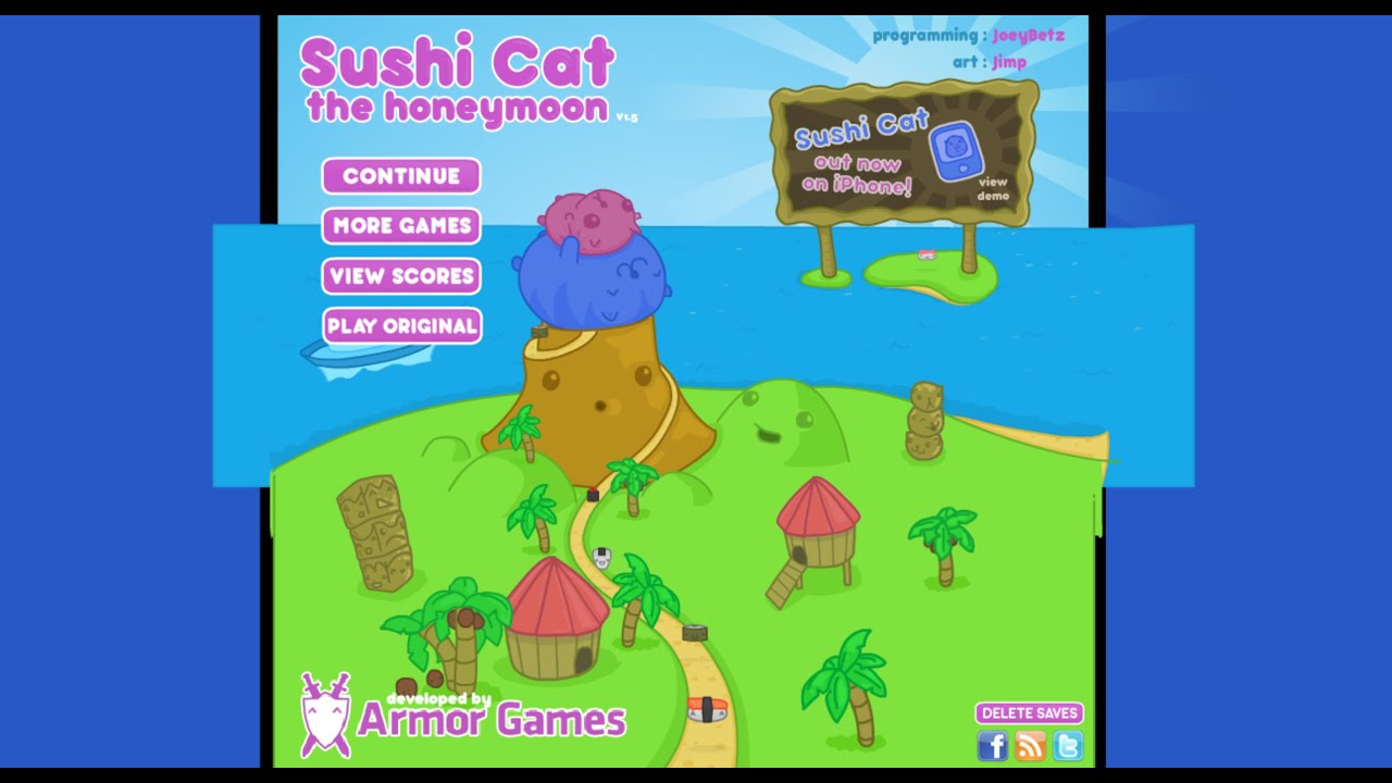 Sushi Cat the Honeymoon - Any% WR in 