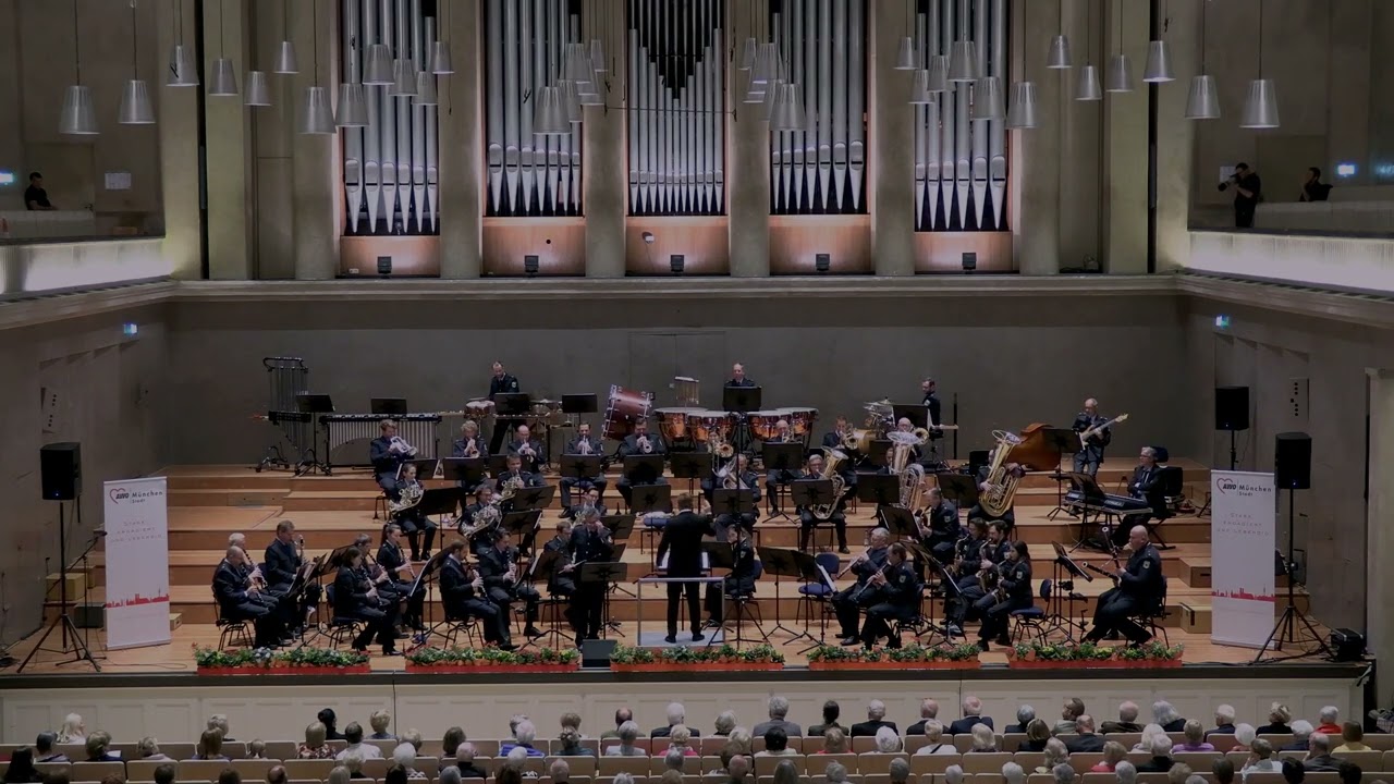 Bundespolizeiorchester München - Bourrée für Querflöte - Bach/Jethro Tull - Arr. Chris Haller
