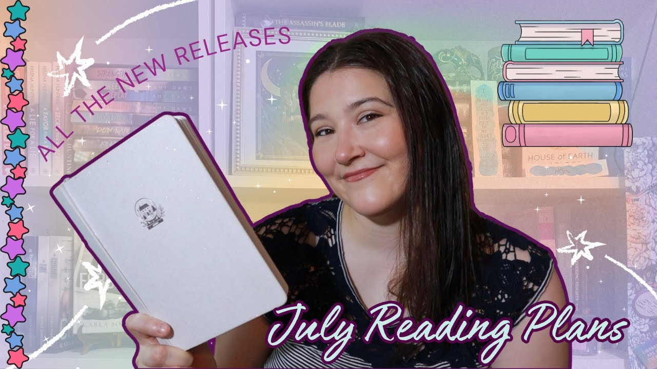July TBR // mostly new releases, romance books