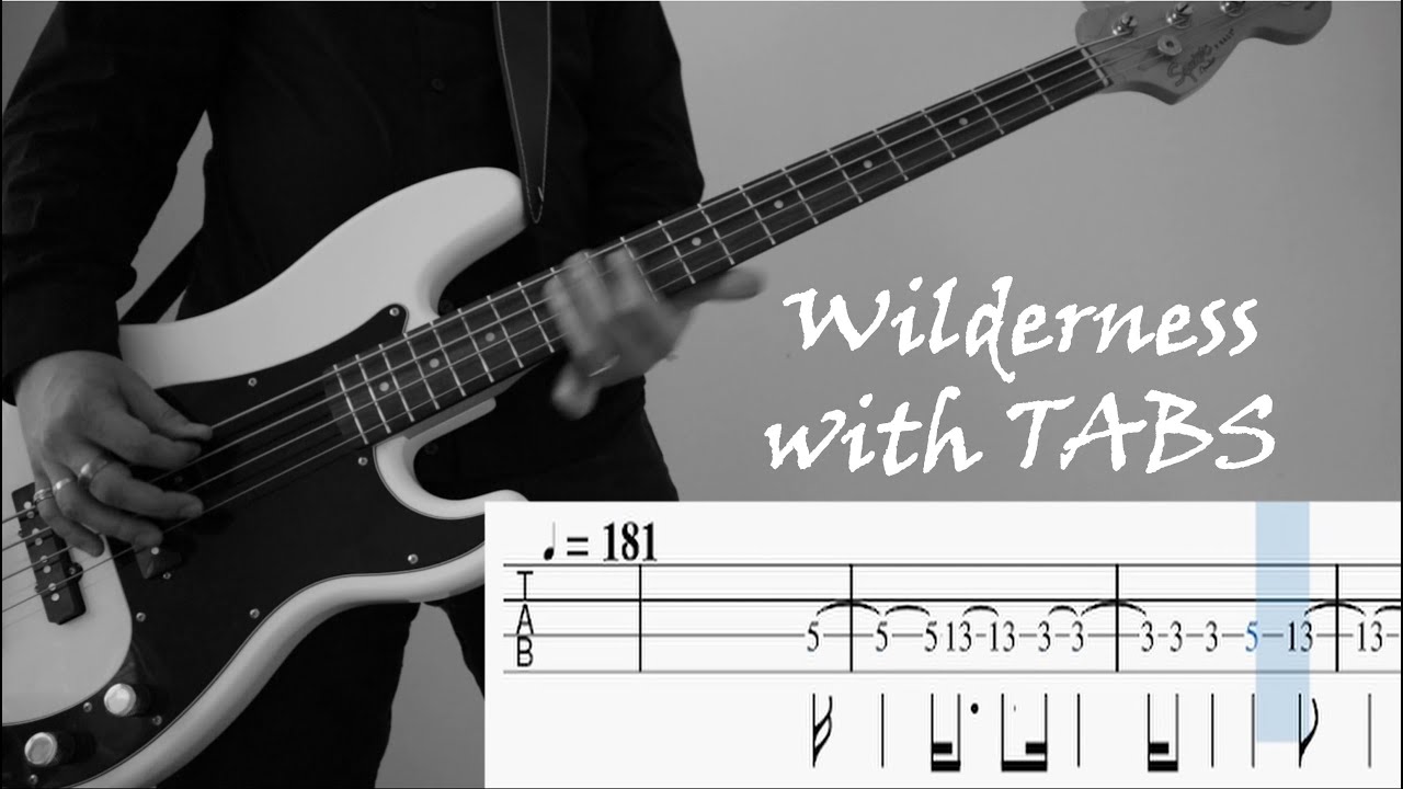 Wilderness - Joy Division (Bass cover with TABS)