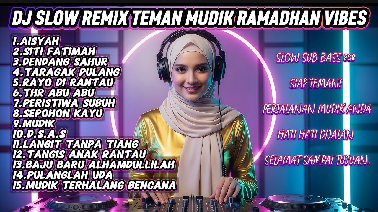 DJ Slow Remix Ramadan 2026 Full Album Dangdut Religi | Lagu Mudik & Sahur Viral Aisyah,Siti Fatimah