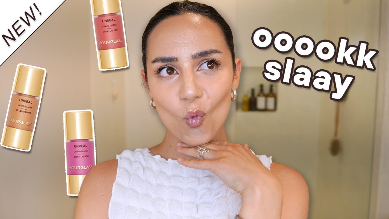 Пробую ВСЕ румяна Hourglass Unreal Liquid Blush... чтобы вам не пришлось