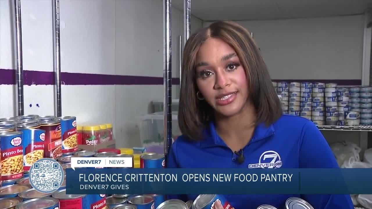 Denver7 Gives supports new food pantry at Florence Crittenton
