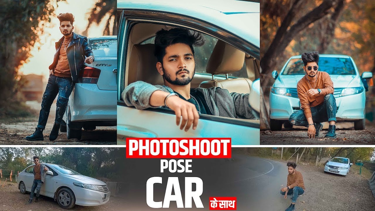 5 Killer Photoshoot Poses With Car  - Photoshoot Vlog - NSB Pictures