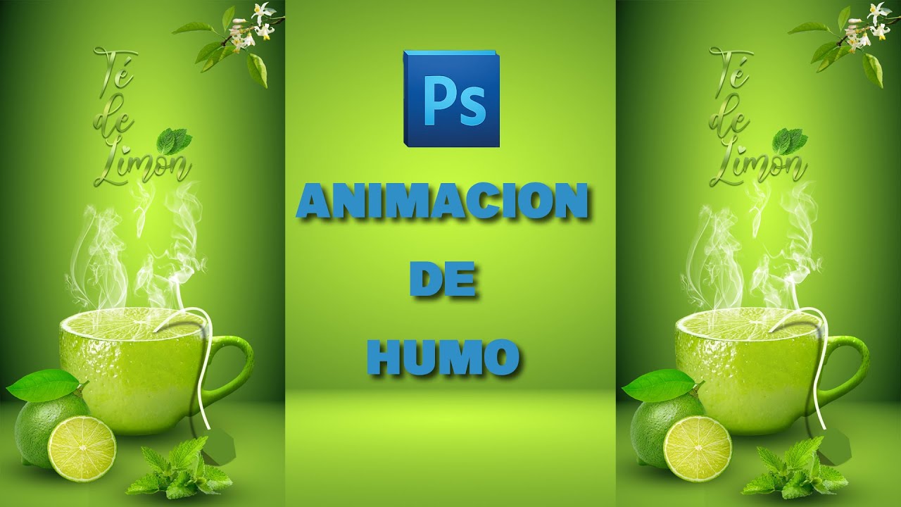 Como Crear Animación de Humo o Vapor con PHOTOSHOP y ponerle Audio