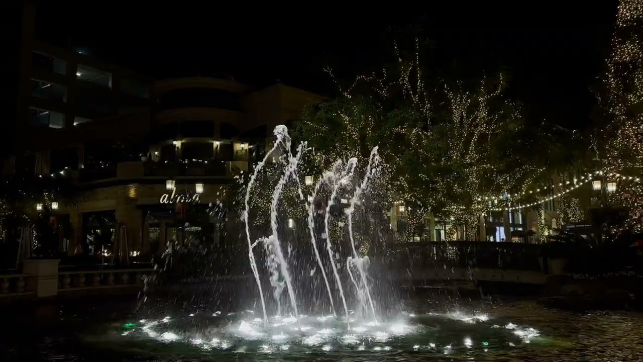 The Grove Fountain Show - Christmas Song Medley (2024)