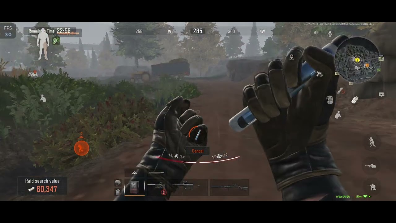 Completing my missions in farm tactical opps