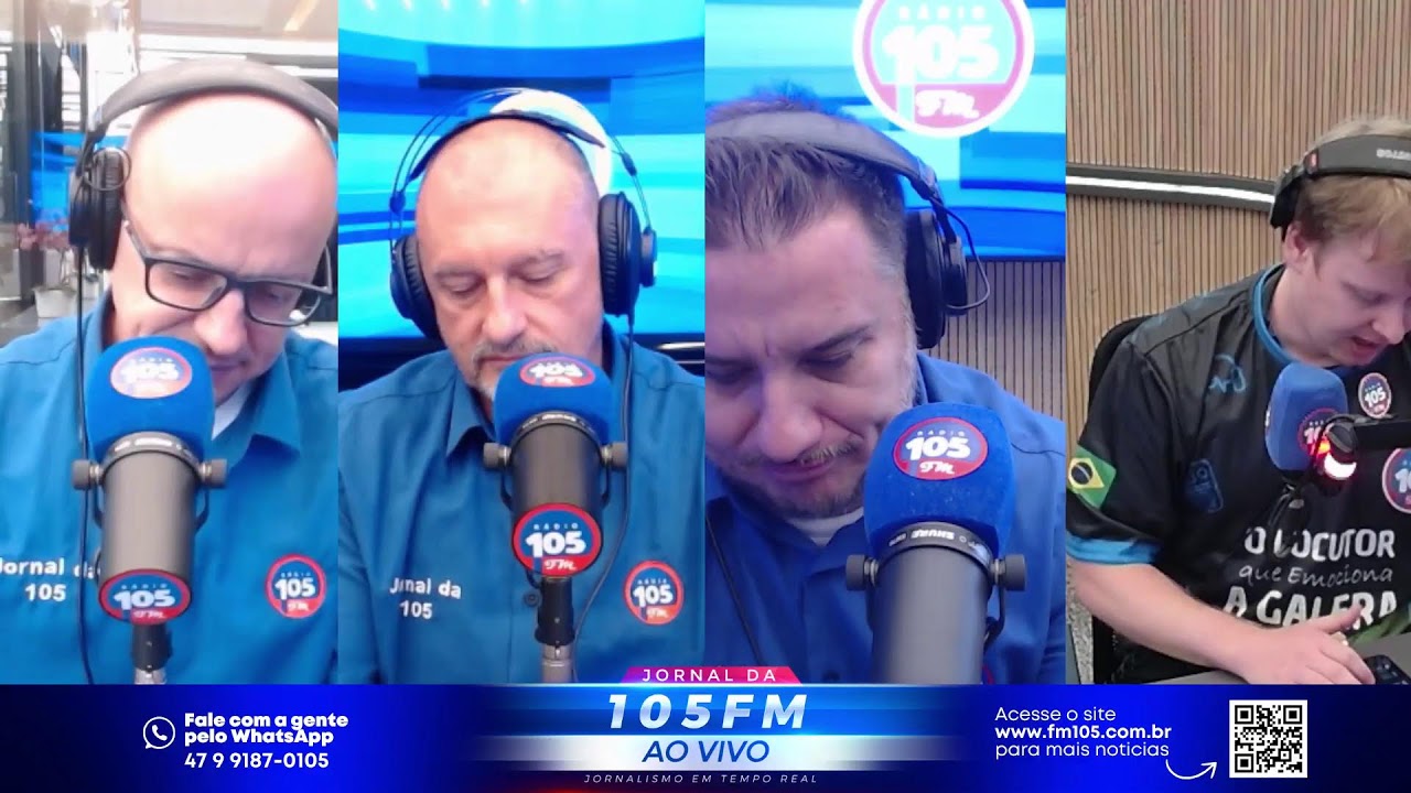 Jornal da 105! 23-01-2026! Rádio 105 FM!
