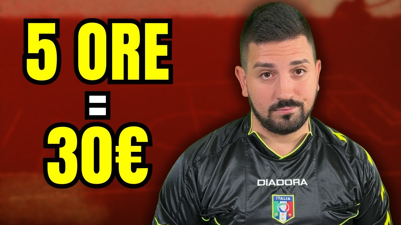 Quanto guadagna un arbitro? La VERIT&Agrave; scomoda!