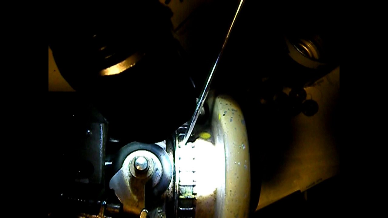#5 Pfaff 332  Inspect the belts