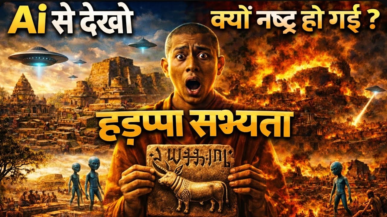 हड़प्पा सभ्यता का अंत क्यों हुआ? | सबसे पुरानी Civilization का रहस्य 