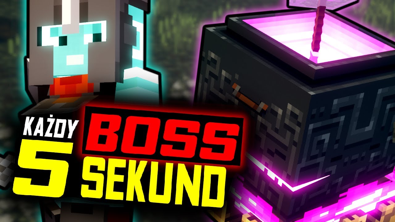 Jak pokonałem KAŻDEGO BOSSA W 5 SEKUND w Wieży? [Minecraft Dungeons]