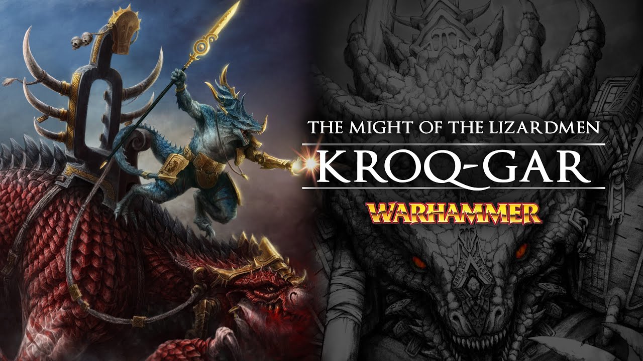 Крок-Гар и ящеролюди сражаются с Хаосом — Warhammer Fantasy Lore — Total War: Warhammer 2